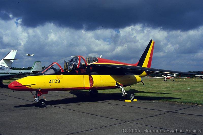 1987 AT-29 Alpha-Jet 003 AT-29 - Demo aicraft flown by 